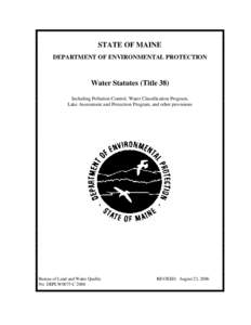 Water pollution / Code of Federal Regulations / Environmental science / Clean Water Act / United States Environmental Protection Agency / Water quality / Stormwater / Title 40 of the Code of Federal Regulations / Title 33 of the Code of Federal Regulations / Environment / Water / Earth