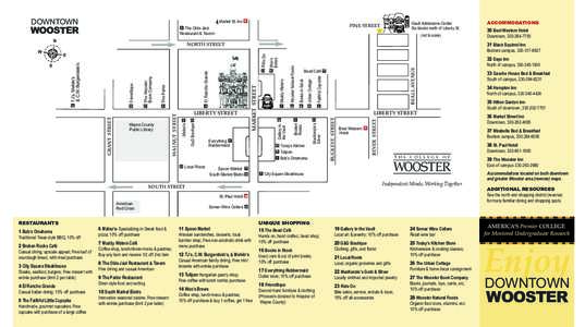 Wooster / Ohio / Geography of the United States / Publishing / Types of restaurant / Wooster /  Ohio / The Wooster Book Company