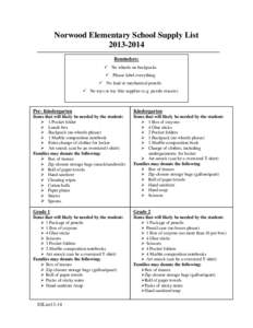 Microsoft Word - School Supply List[removed]