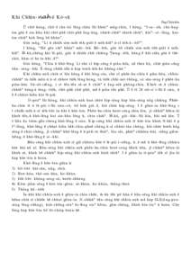 Khí Chhìn-nah ê K±-sü Ông Chûn-hôa Ü ch … t ka n g , ch … t ê ch a - b¯ lâ n g ch á u lâ i kh òa ° m£g - c h ín, I k ón g , “I- su - - ah, ch a - h ng à m g ó a ê sin - khu kh í c h …t - p 