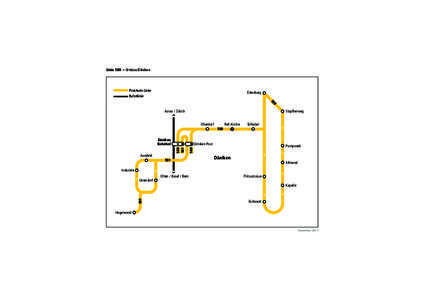 Linie 580 – Ortsbus Däniken  PostAuto-Linie Bahnlinie  Ettenberg