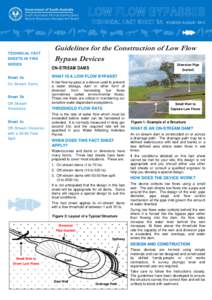 TECHNICAL FACT SHEETS IN THIS SERIES Guidelines for the Construction of Low Flow Bypass Devices