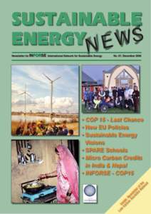 Sustainable Energy News No. 67