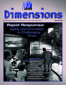 Bimonthly News Journal of the Association of Science-Technology Centers  Rapid Response: Agility and Innovation in Challenging Times