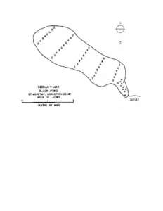 BLACK POND St. John Plt., Aroostook Co. U.S.G.S. Wheelock, Me - N.B. (7.5’) Fishes Brook trout Minnows