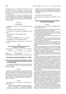 412  Diário da República, 1.ª série — N.º 9 — 14 de Janeiro de 2008 pelo Decreto-Lei n.º [removed], de 24 de Janeiro, com excepção da secção II do capítulo I do título II e dos