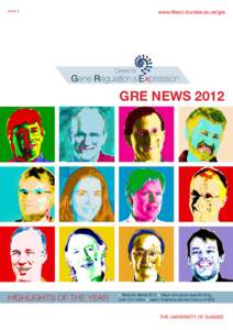Issue 3  Centre for GRE NEWS 2012