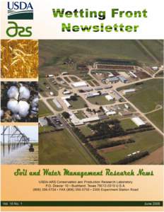 Wetting Front ■ June 2008  Evapotranspiration of Corn and Forage Sorghum for Silage Radiation Partitioning