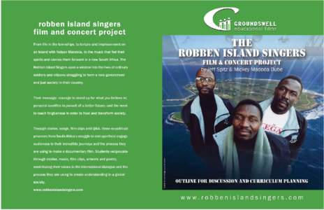 Robben Island Singers Film & Concert Project