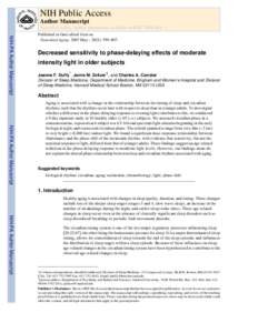 NIH Public Access Author Manuscript Neurobiol Aging. Author manuscript; available in PMC 2008 May 1. NIH-PA Author Manuscript