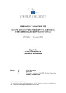 Ituri conflict / Second Congo War / United Nations Organization Stabilization Mission in the Democratic Republic of the Congo / Oscar Kashala / Democratic Republic of the Congo general election / Democratic Republic of the Congo / Africa / Political geography