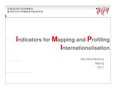 Microsoft PowerPoint - UWE Brandenburg--IMPI presentation  beijing 2011
