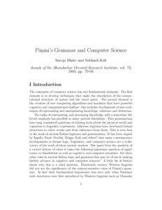 Grammar / Predicate / Semantics / Language / Sanskrit / Proposition / Modal logic / Formal grammar / Logic / Linguistics / Formal languages