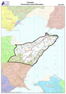 Cromarty Community Council Boundary AprilKilmuir Easter and Logie Easter CC