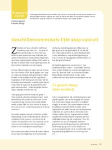 Juridisch advies Onderwijsjuriste Katinka Slump behandelt in haar columns in de komende nummers diverse uitspraken van deze geschillencommissie. Volgende keer lezen we hoe het met Bram (13 met ADHD) is gelopen. Ook de sc