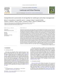 Land use / Agriculture / Soil health / Water quality / Cover crop / Bioindicator / Erosion / Soil biodiversity / Index of soil-related articles / Land management / Soil science / Soil