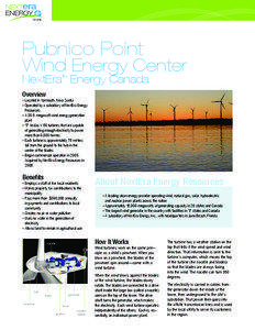 NextEra Energy Resources / NextEra Energy / Nacelle / OPG 7 commemorative turbine / Vestas V90-3MW / Energy / Wind turbines / FPL Group