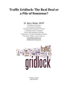Road transport / Gridlock / Fiction / Business / Literature