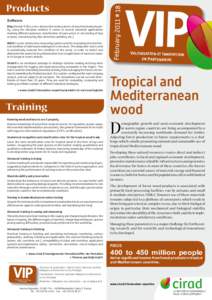 Software Bing (Version 9.0) is a non-destructive testing device of wood mechanical quality, using the vibration method. It comes in several industrial applications meeting different purposes: classification of sawn wood,