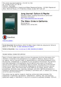 This article was downloaded by: [On: 20 March 2015, At: 06:56 Publisher: Routledge Informa Ltd Registered in England and Wales Registered Number: Registered office: Mortimer House, 37-41 Mortimer S