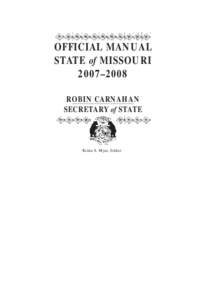 Missouri / Carnahan family / United States / Dent County /  Missouri / Robin Carnahan / University of Missouri System / Outline of Missouri