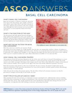 Anatomical pathology / Basal-cell carcinoma / Histopathology / Skin cancer / Cancer / Metastasis / Radiation therapy / Skin cancer in cats and dogs / Squamous-cell carcinoma / Medicine / Oncology / Carcinoma