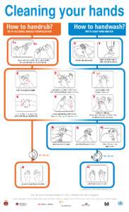 Cleaning your hands  Adapted from WHO “Your 5 Moments for Hand Hygiene” 2006 The Routine Practices Project & Your 4 Moment for Hand Hygiene A Quality Improvement Initiative of Capital Health Infection Prevention & Co