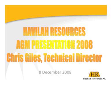Microsoft PowerPoint - HAV_AGM_2008