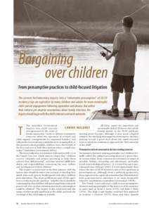 Shared parenting - Article - Family Matters - Publications - Australian Institute of Family Studies (AIFS)