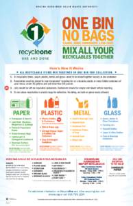 Recycling / Containers / Packaging / Container deposit legislation / Reuse / Waste legislation / Recycling bin / Â / Plastic / Waste management / Sustainability / Technology