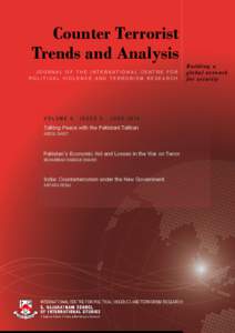 Counter Terrorist Trends and Analysis JOURNAL OF THE INTERNATIONAL CENTRE FOR POLITICAL VIOLENCE AND TERRORISM RESEARCH  VOLUME 6,