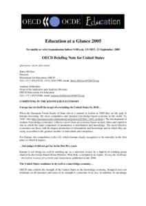 Liberal democracies / Member states of the United Nations / Educational research / Organisation for Economic Co-operation and Development / Programme for International Student Assessment / Education in the United States / Finland / Working time / United States / Education / International relations / Political geography