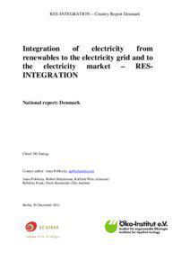 DENMARK - RES INTEGRATION NATIONAL STUDY_NREAP