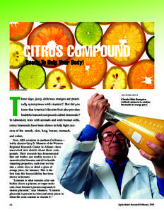 CITRUS COMPOUND Ready To Help Your Body! SCOTT BAUER (K7226-29)  JACK DYKINGA (K5919-1)