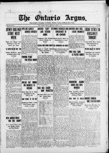 The Ontario Argus. (Ontario, OR[removed]p ].