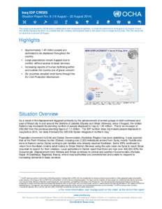 Microsoft Word - OCHA Iraq Situation Report no8