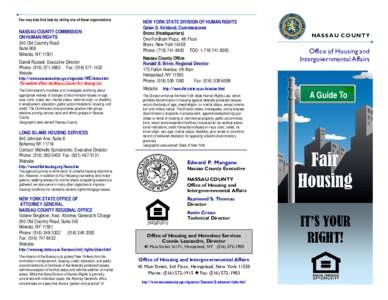 United States / Fair housing / Housing / Housing discrimination / Rights / Civil Rights Act / Employment discrimination law in the United States / Protected class / Discrimination / Discrimination in the United States / Human rights in the United States / Collective rights