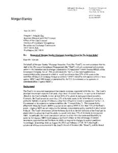 Incoming Letter: Morgan Stanley Mortgage Securities Trust