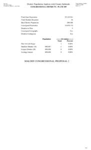 Red-100 Data: 2010 Census PLANC109[removed]:46:47 PM Texas Legislative Council[removed]:16 PM