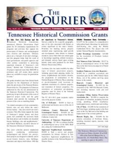 Tennessee Historical Commission / Cragfont / Bledsoe Creek State Park / Marble Springs / Outline of Tennessee / Index of Tennessee-related articles / Tennessee / State of Franklin / Wynnewood