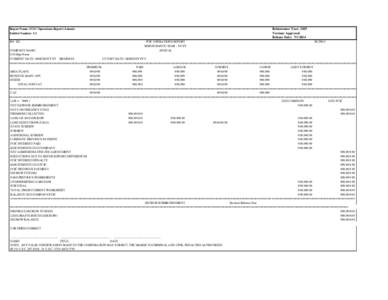 FCIC Operations Report Annual