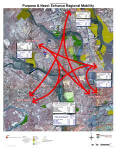I-526 Mark Clark Expressway EIS  Purpose & Need: Enhance Regional Mobility North Charleston Origin & Destination