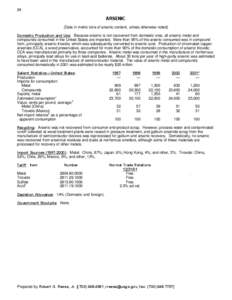 Mineral Commodity Summaries[removed]Arsenic