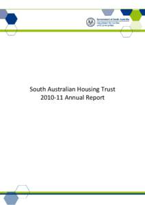 South Australian Housing Trust  2010‐11 Annual Report      