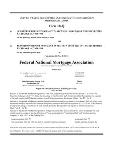 Financial economics / Fannie Mae / Freddie Mac / Mortgage-backed security / Securitization / Subprime crisis impact timeline / Federal takeover of Fannie Mae and Freddie Mac / Mortgage industry of the United States / Economy of the United States / Finance