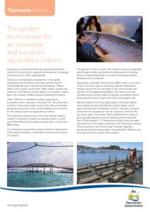 Aquaculture / Fishing in Australia / Sustainable food system / Agriculture in Australia / Fisheries Research and Development Corporation / University of Tasmania / Seafood / Abalone / Tassal / Aquaculture in Australia / Aquaculture in New Zealand