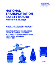 PB2001[removed]NTSB/AAR[removed]DCA99MA060 NATIONAL TRANSPORTATION