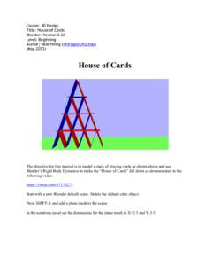 Microsoft Word - HouseofCards.docx