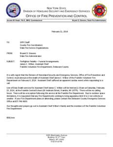 Microsoft Word - Funeral Arrangements - Wilber, James-Franklin Volunteer Fire Department-Delaware County