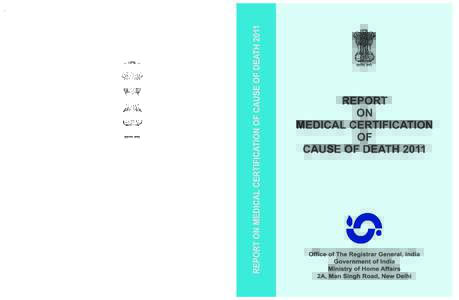 REPORT ON MEDICAL CERTIFICATION OF CAUSE OF DEATH 2011